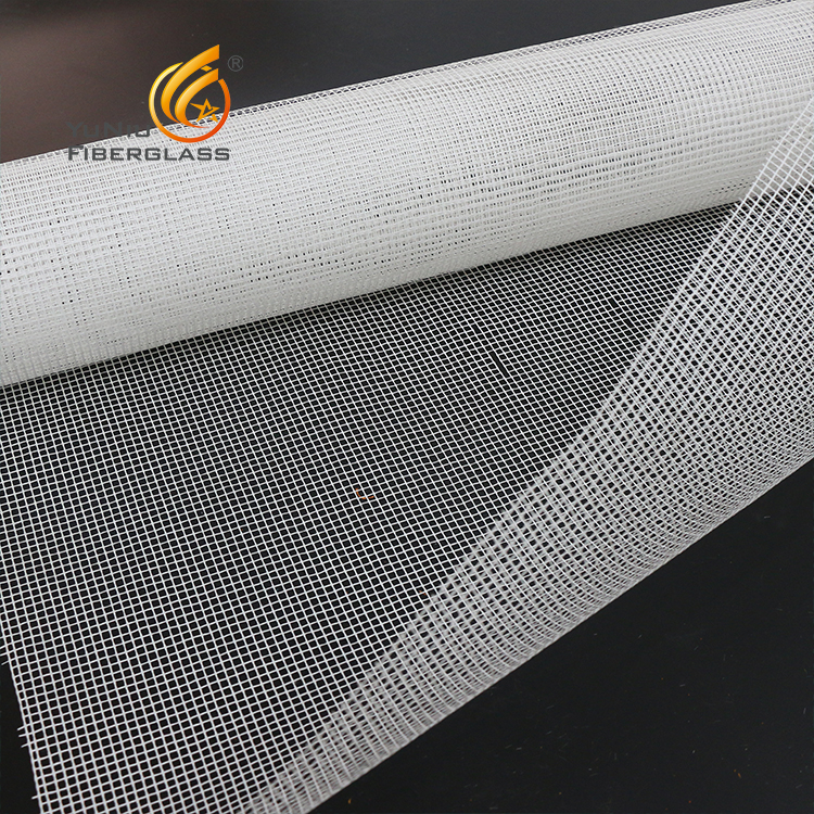 factory price 75gr 1x50m 145gsm Fiberglass mesh fabric