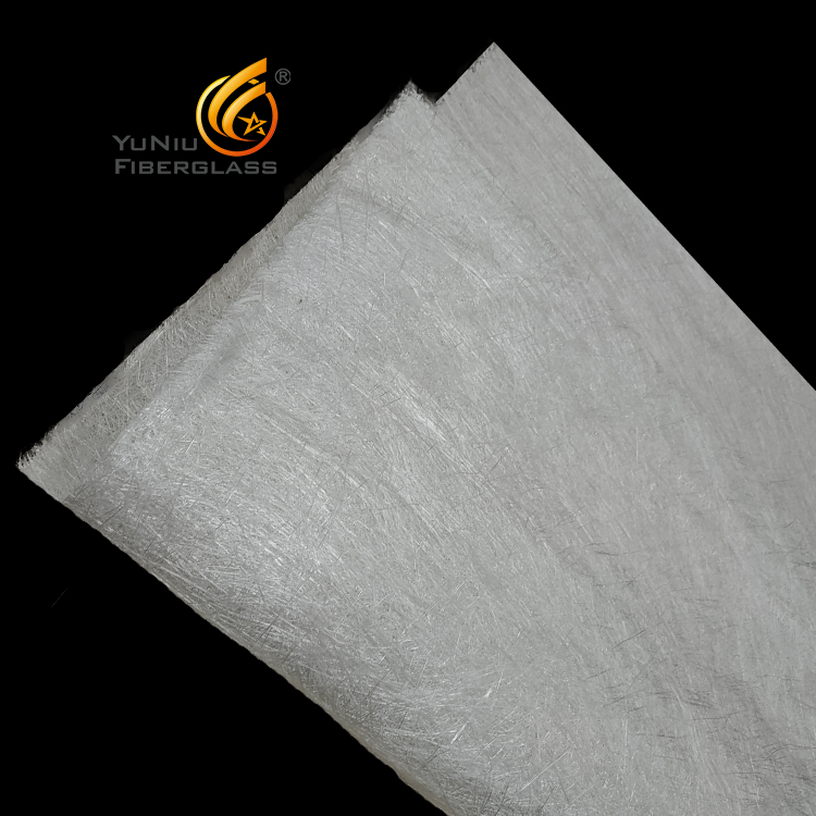 powder or emulsion E-glass chopped strand glass fiber mat