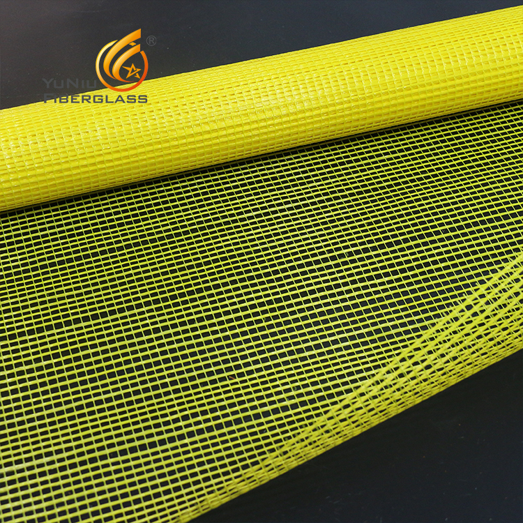 Factory customized blue yellow white green fiberglass mesh for sale