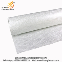 450gsm Fiberglass E-glass powder glass fiber mat price