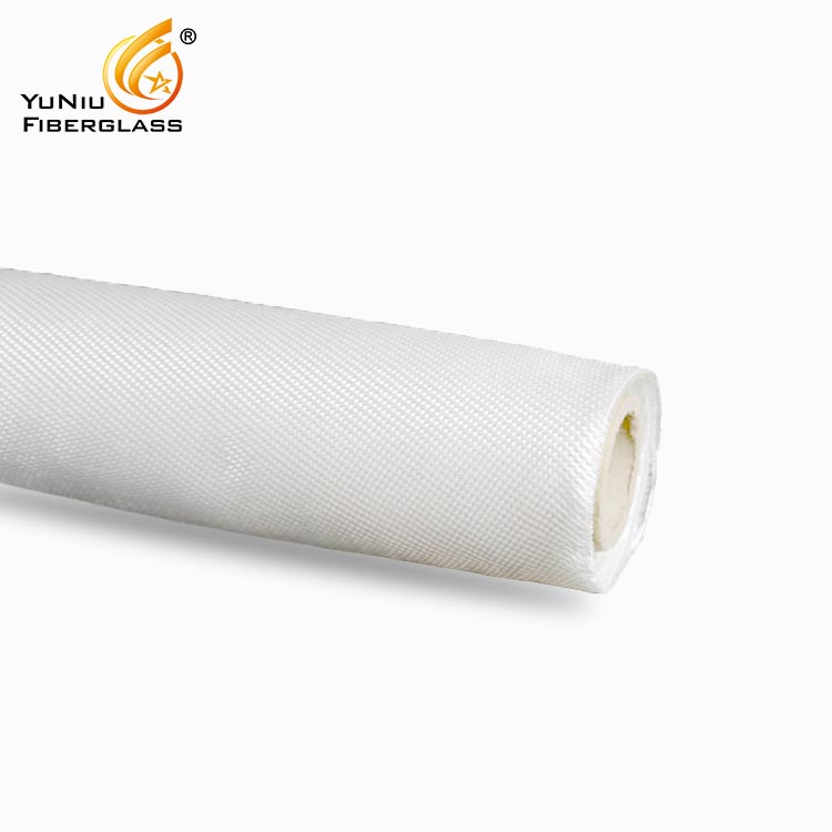 100gsm Plain Woven thermal insulation fireproof fiberglass cloth/fabric in China