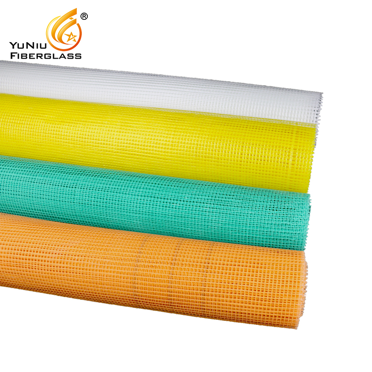 China Supplier 120g/m2 5*5 fiberglass mesh alkali resistant for sale